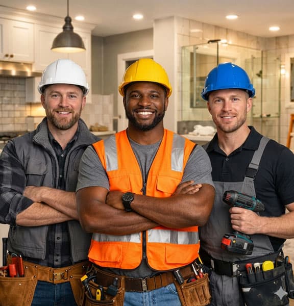 KND Contracting Corporated construction team